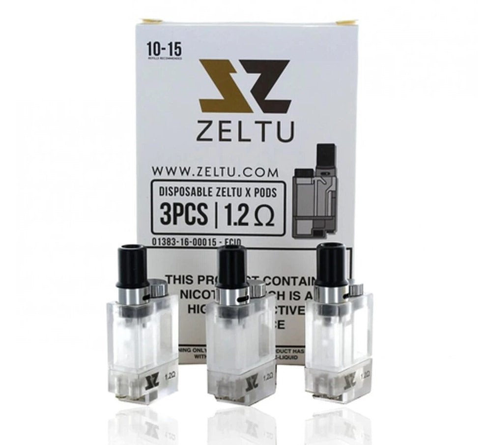 Zeltu X Pod Kit Plus 2 packs of pods (Black Only)