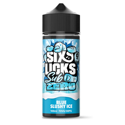 Six Licks Sub Zero Blue Slushy Ice